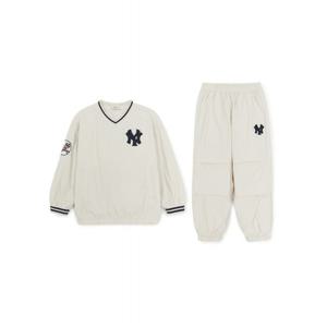 MLB키즈 스트릿 베이직 쿠퍼스 로고 우븐 맨투맨세트 (7AS2B115650CRS)