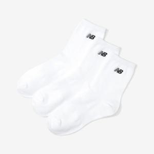 뉴발란스양말 EQS NBGEEAP107-10 논파일 스몰자수 중목 3Pack