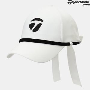 테일러메이드  여성 벨로아 테잎 리본 볼캡 TWHCO7622-101