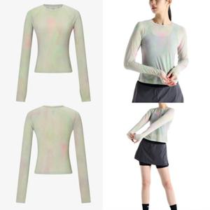 [FILA] 휠라  패턴 시스루 긴팔티 (FS253RL02F006)