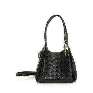 BOTTEGA VENETA 보테가 베네타 파라슈트 스몰 블랙 숄더백 2185583