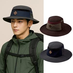 콜핑 공용 햇빛가림 배색 기모 등산 벙거지 햇 모자 KSC867QC3U