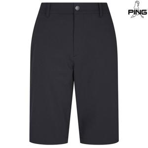 [핑골프][양말증정]남성 배색 포인트 5부 반바지 112C2PS901_BK