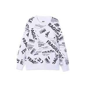 주니어 MM6 메종마르지엘라 풀오버 M60041T MM013M6100 WHITE