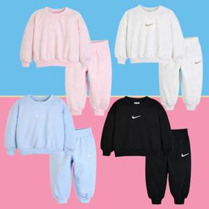 나이키키즈 (3-7세) 플리스맨투맨세트 약기모 셋업 상하세트 A254ST188P 조카선물 플레이키즈CH