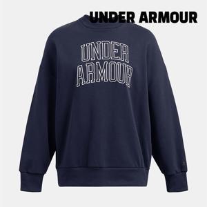 [언더아머] 티셔츠 /J20- 1386493-410 / 여성 UA 아이콘 헤비웨이트 테리 오버사이즈 크루