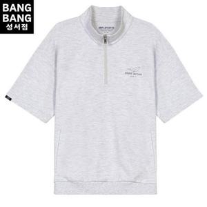 뱅뱅 HC04 여름 남자 반집업 프린팅 5부 반팔티 NTLT16