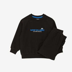 뉴발란스 키즈 라운드 스웻셋업 B1 NK9YF3306U 19 33 BI