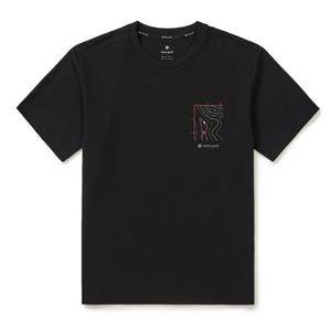 스노우피크 에어로쿨 다니가와산 반팔 티셔츠 S25MMFTS84 BK WH