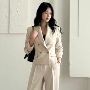[모리스커밍홈]무드 크롭 더블자켓_M2502JK009A_R