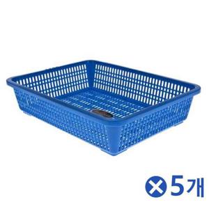 기본 사각소쿠리 2호 색상랜덤 수납바구니 욕실바구니