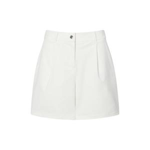 헤지스 골프 여성 24SS BEST스테디셀러경량 턱 디테일 필드 쇼츠 (WHITE) WWPA4B934WT
