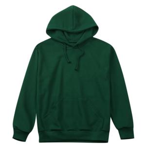 [파파브로]남성 무지 코튼 후드 티셔츠 OK-TSA-Q006-그린