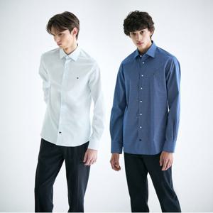 [공식][타미힐피거]스트레치 마이크로 프린트 셔츠 2종 택1(T12E