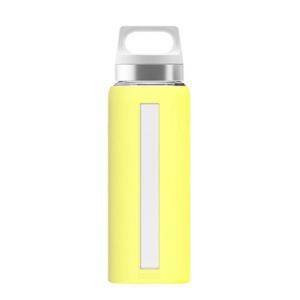 강화유리물병 지그 드림 글라스 650ml 레몬 1P 물병 워터 보틀