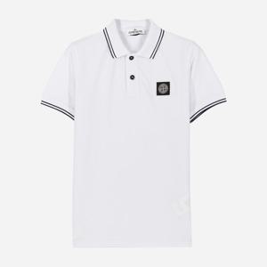 스톤아일랜드 키즈 와펜 피케 반팔 폴로 티셔츠 WH 751621348 V1001