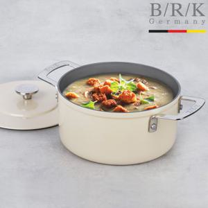 [비알케이(생활)]에볼루션 풀 인덕션 양수냄비 20cm (밀크)