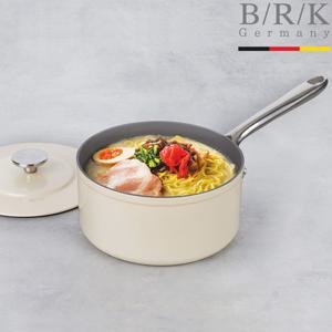 [비알케이(생활)]에볼루션 풀 인덕션 편수냄비 18cm (밀크)