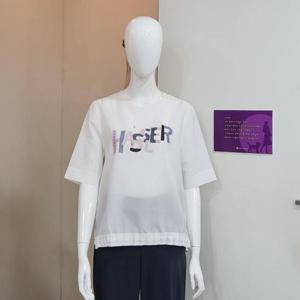 올리비아하슬러 DP01 하슬러 프린트 티셔츠 OHDMTS110