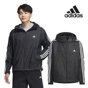 [정가 99,000][2XL,3XL] 아디다스 3S 에센셜 루즈핏 후드자켓-JF3912