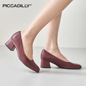 [PICCADILLY] 피카딜리 151019 펌프스_버건디(5.5cm)
