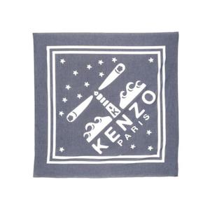 겐조 남성 네이비 라지 머플러 FD58EU550_PFF77