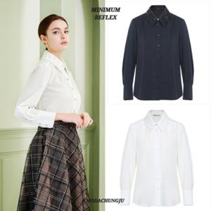 [미니멈]MD 카라 포인트 블라우스 MD MXAAWB2040