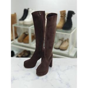 [한슈]한슈 세이브존07 라운드토 롱부츠 10.5cm HS138079bl (261