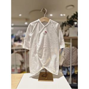 블루독베이비 10 25SS (WH)러브도기배내가운 (4517000102)