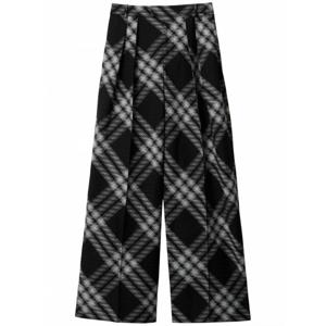[BURBERRY] 라프리마 여성 팬츠 빈티지 체크 울 8081401 B6420 MONOCHROME IP /9