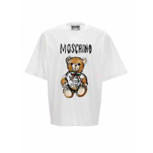 [MOSCHINO] 라프리마 남성 티셔츠 아카이브 테디 071702411001 화이트 /8