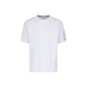톰브라운 반팔 티셔츠 MJS246A 07323 100 White