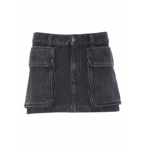 [DIESEL] 라프리마 여성 미니 스커트 A15784007Z902 블랙 /8