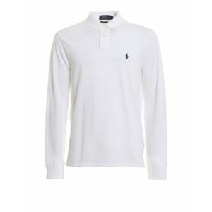 [POLO RALPH LAUREN] 라프리마 남성 폴로 화이트 롱 슬리브 코튼 710680790001 /8
