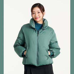 [디즈니골프]여성 구스다운 하이넥 루즈핏 패딩 점퍼( DN4LJP030