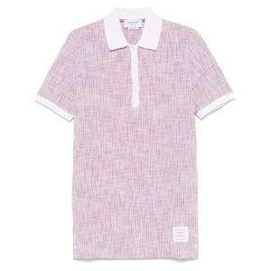 톰브라운 여성 연핑크 반팔 폴로 FJD120A J0184960