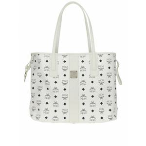 [MCM] 라프리마 여성 크로스 바디 가방 미디엄 쇼퍼 백 MWPCSVI01WT 화이트 /8