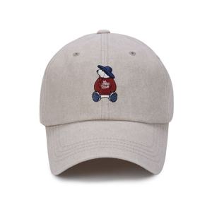 [지프](남녀공용)곰자수 워싱 볼캡(JQ1GCU105)