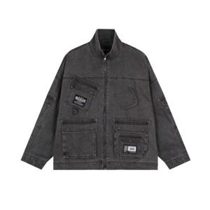 [버커루]남자면 피그먼트 멀티포켓 하이넥 점퍼(B251JP101P)