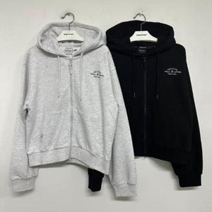 인터크루 HC10 여성 기본 크롭후드집업 ITX3DH51G