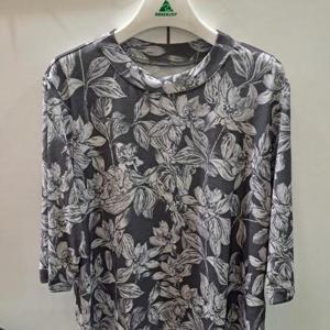 그린조이 HC06 여 플라워 프린트 7부라운드 GP25KR23W