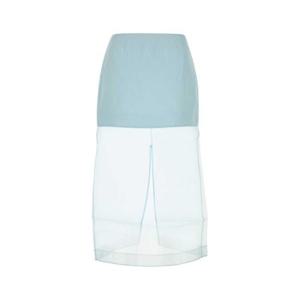 짐머만 여성 연하늘 Crush 미디 스커트 2821SR251 MIT