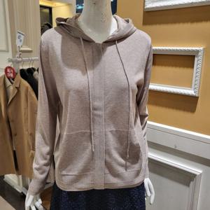 [BCBG] 비씨비지 여름24 에코 TULEE 후드 집업 가디건 B4B4K114