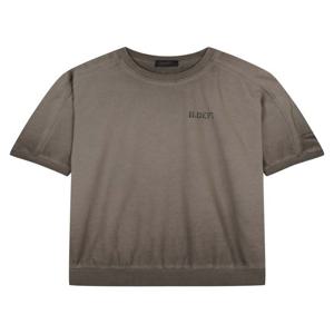 [버커루]2단 쭈리 빈티지 반팔 맨투맨(B252TS355P)-GR