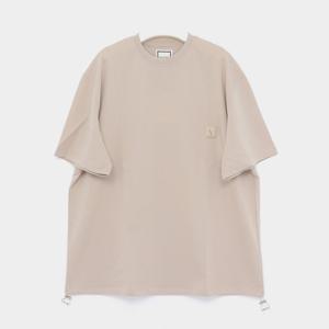 우영미 패치로고 스트링 반팔 남성 티셔츠 W251TS11731E