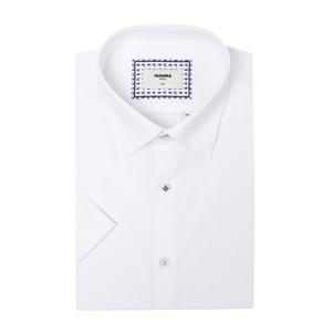 [레노마] 반소매셔츠 슬림핏 스판 링클프리 ROUSL1300화이트