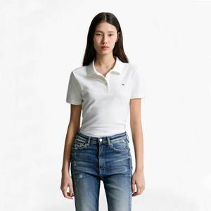 타미진스 여성 슬림 에센셜 폴로 셔츠 T32F1TKT01TWT1