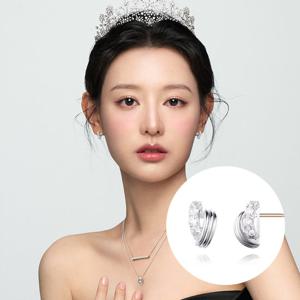[스톤헨지][스톤헨지] 벨라 14K 랩 그로운 다이아몬드 귀걸이 SA25B02U