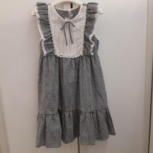 TALENTKIDS (쁘띠앙팡) HC24 지지미체크원피스 PCU31GOP97