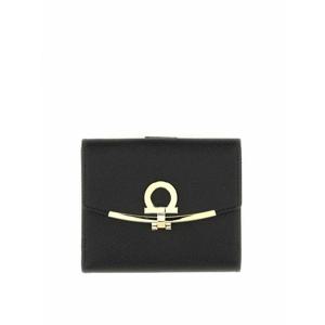 [SALVATORE FERRAGAMO] 라프리마 여성 지갑 purses 간치니 67399822C877001 블랙 /8